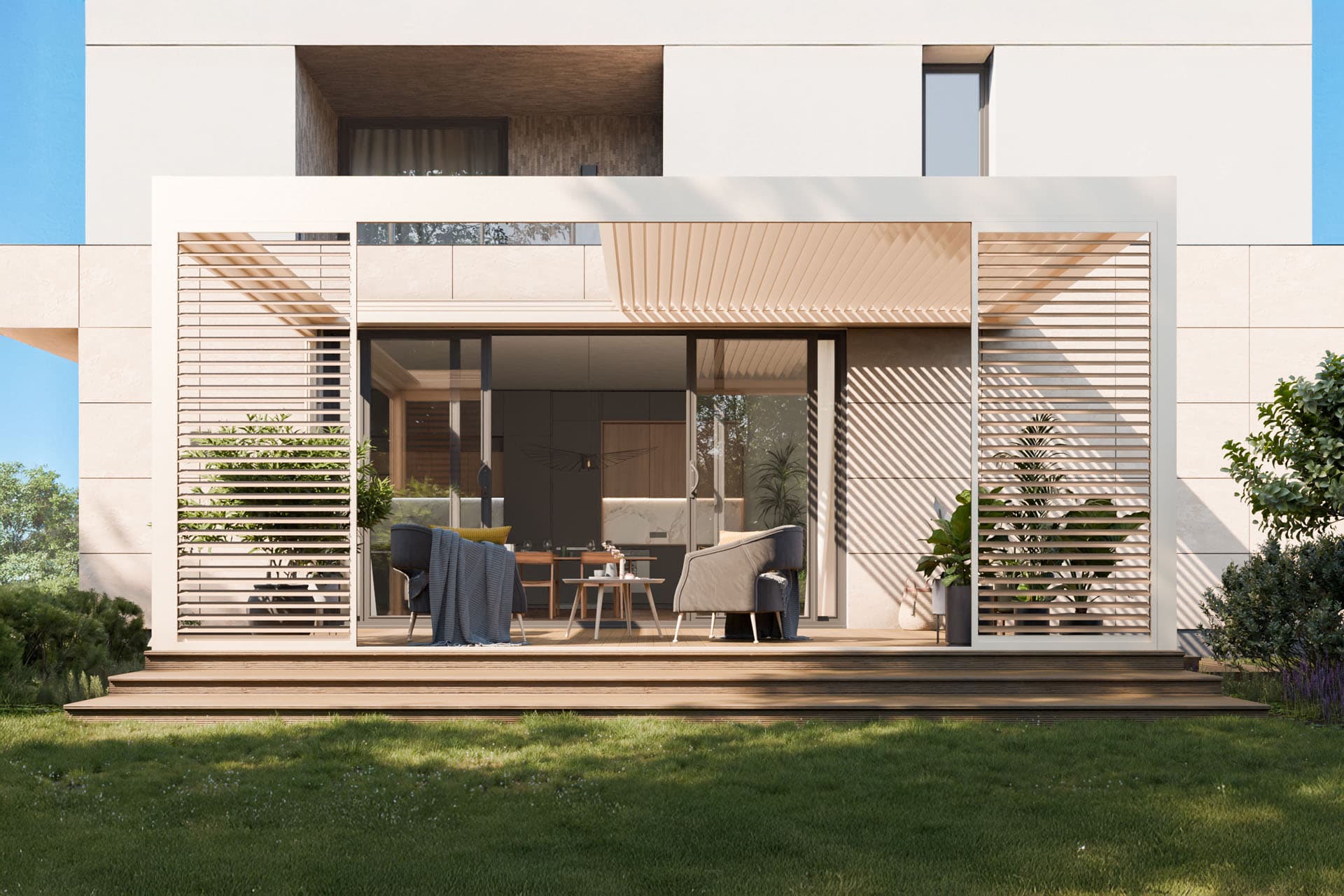 Technic View — realizacja 1 (zadaszenia tarasowe Trójmiasto)