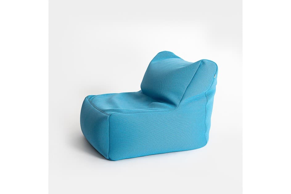 Fotel pufa basenowa blue 1