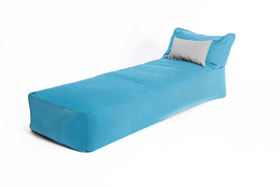 Fotel pufa basenowa blue 5