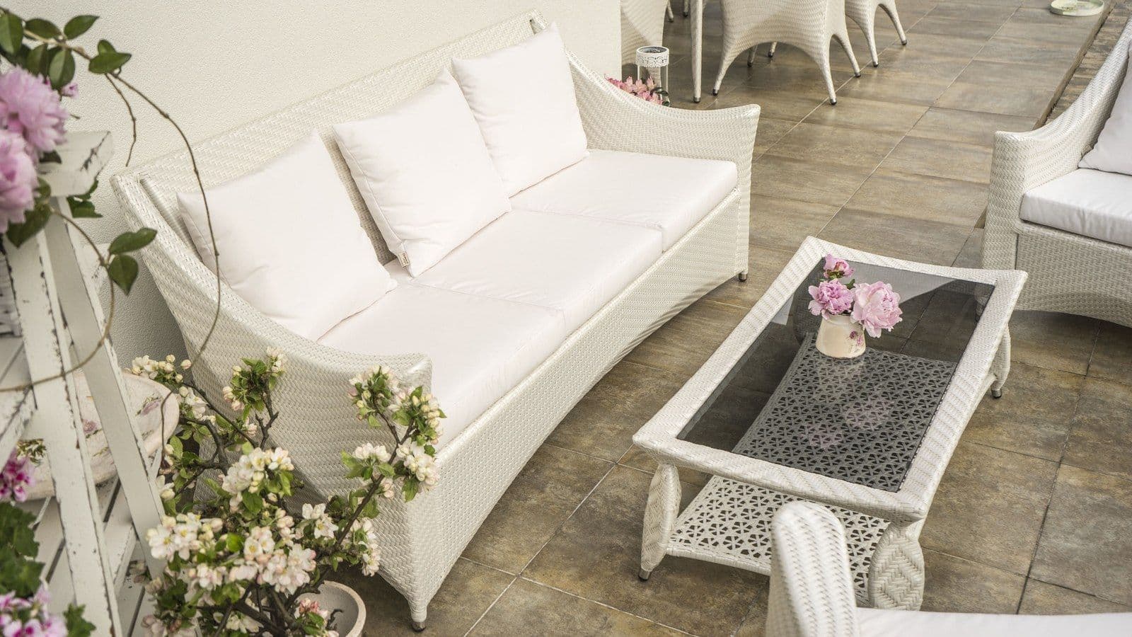 Fotel obiadowy ogrodowy BARCELONA 10