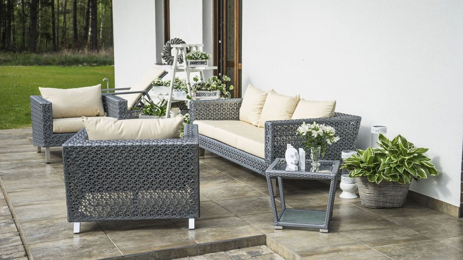 Sofa wypoczynkowa ogrodowa 2 os. GRENADA 11